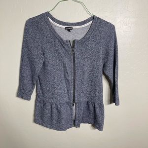 Express Zip Up Sweater